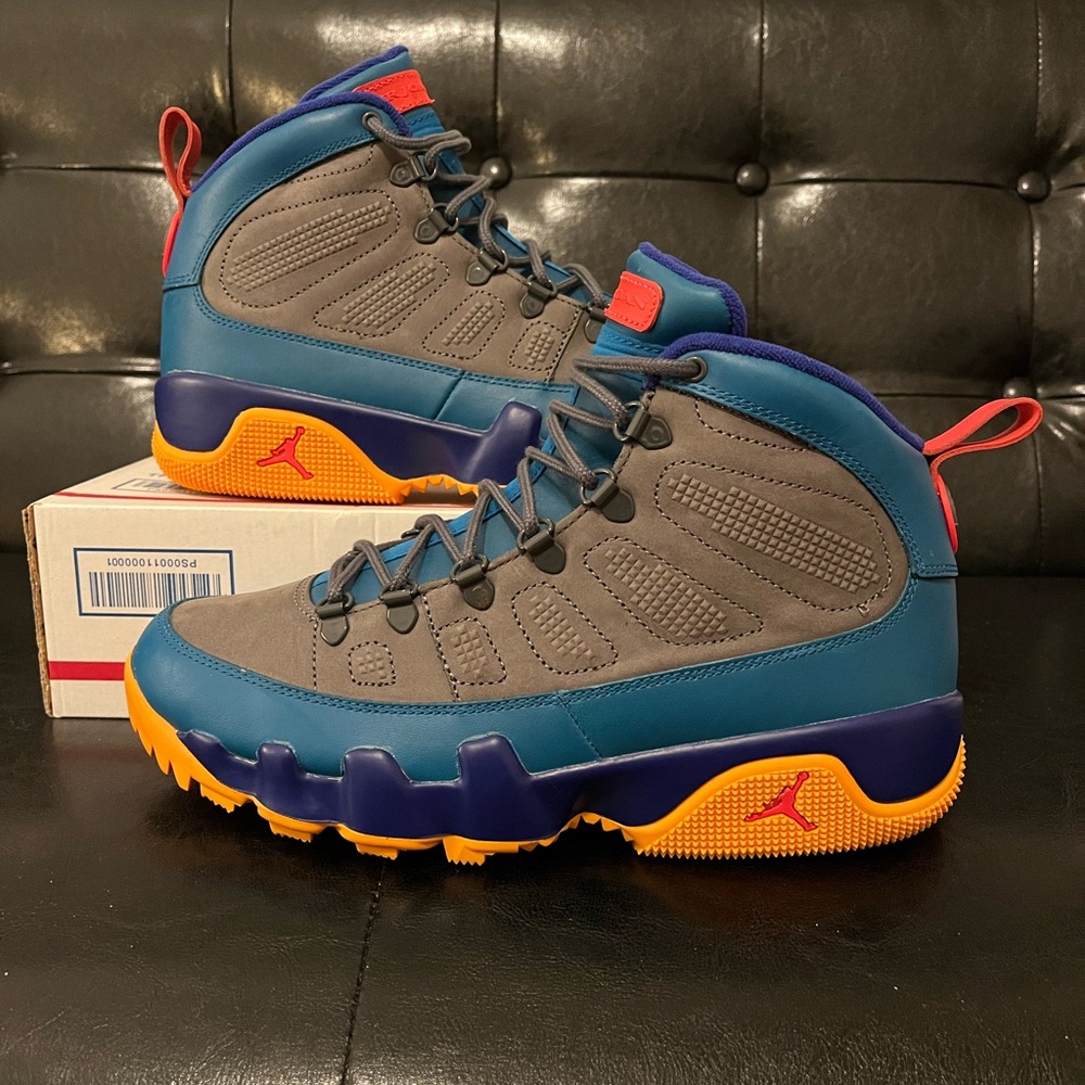 Jordan 9 Boot NRG‎ ‘Green Abyss’